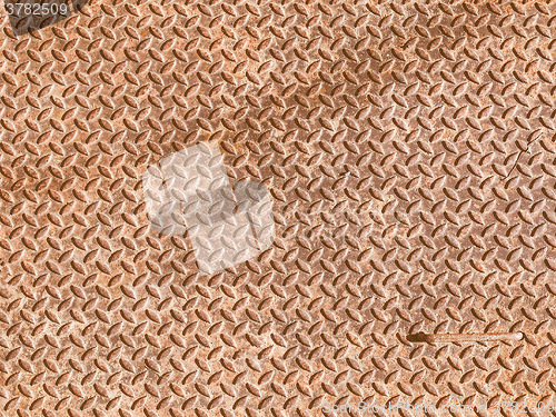 Image of Retro looking Diamond steel