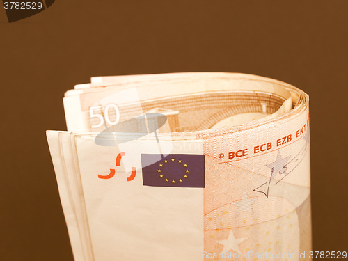 Image of  Euro note vintage