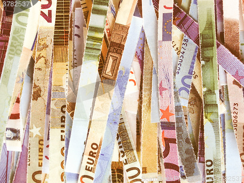 Image of  Euro note vintage