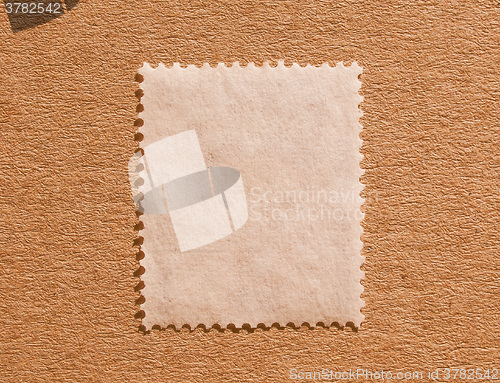 Image of  Blank stamp vintage