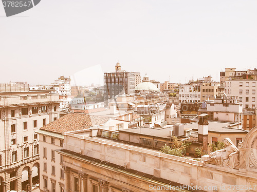 Image of Milan, Italy vintage