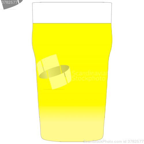 Image of A pint of lager