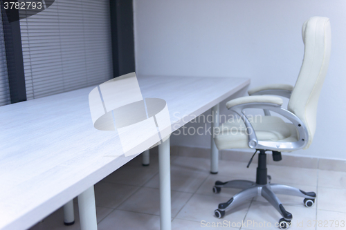 Image of white office chair