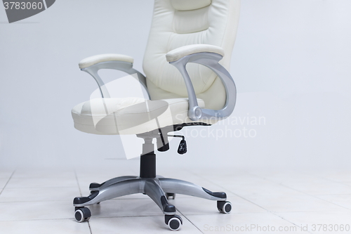 Image of white office chair