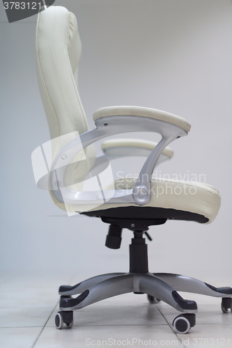 Image of white office chair