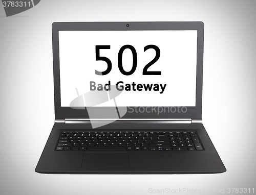 Image of HTTP Status code - 502, Bad Gateway