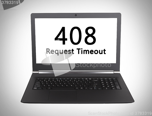 Image of HTTP Status code - 408, Request Timeout