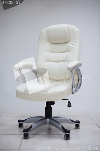 Image of white office chair