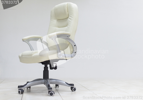 Image of white office chair