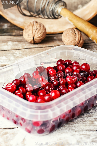 Image of Ripe and flavorful cranberries