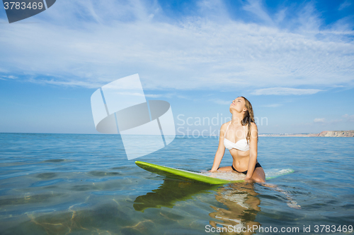 Image of Surfer girl