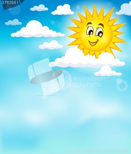 Image of Sun on sky theme image 3