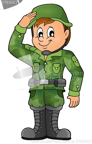 Image of Male soldier theme image 1