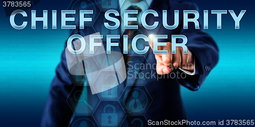 Image of Executive Pushing CHIEF SECURITY OFFICER