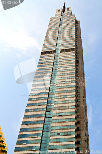 Image of  bangkok terrace  thailand      abstract  the modern building li