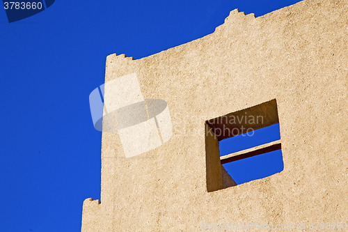 Image of  the history  symbol  in   minaret religion and  blue    sky