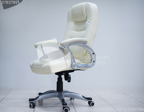 Image of white office chair