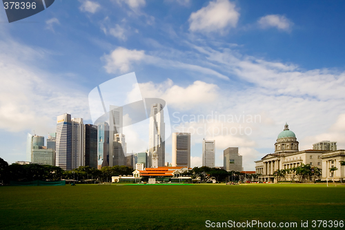 Image of Singapore skyline

