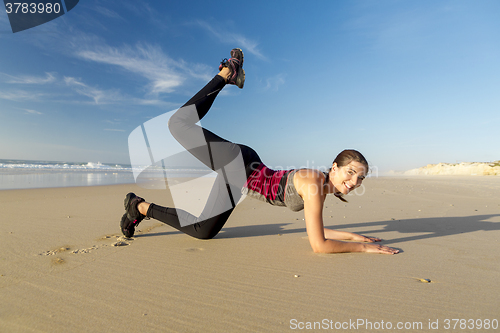 Image of Exercise at the beach