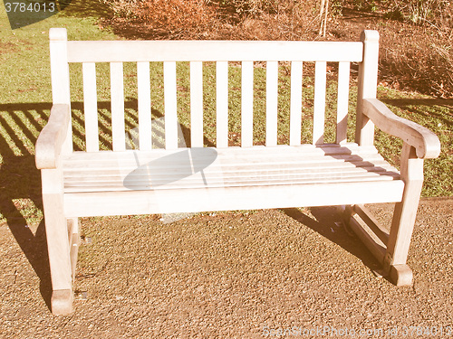 Image of  Bench picture vintage