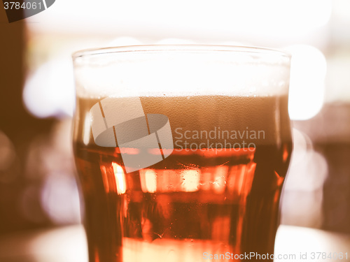 Image of  Pint of beer vintage