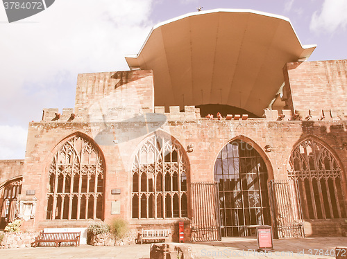 Image of Coventry Cathedral vintage