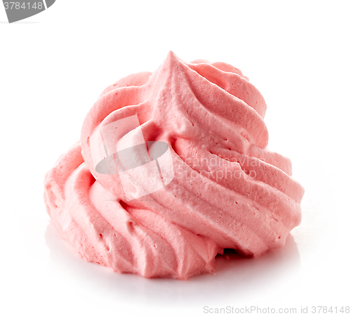 Image of pink whipped cream