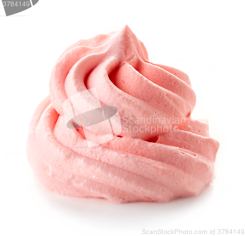 Image of pink whipped cream