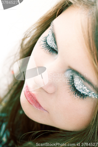 Image of Girl with makeup