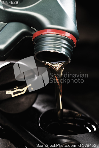 Image of Fresh motor oil