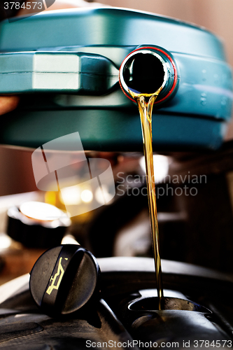 Image of Fresh motor oil