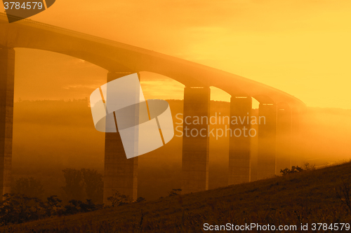 Image of Viaduct at sunrise