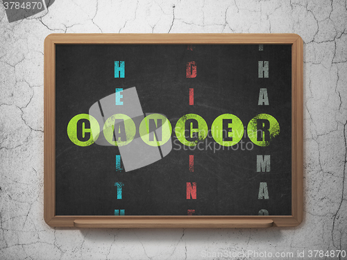 Image of Health concept: Cancer in Crossword Puzzle