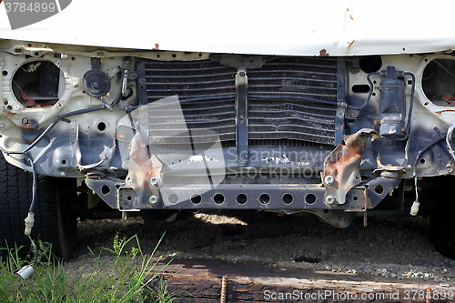 Image of Car wreck.