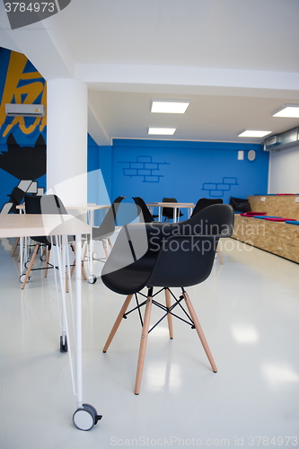 Image of startup business office interior