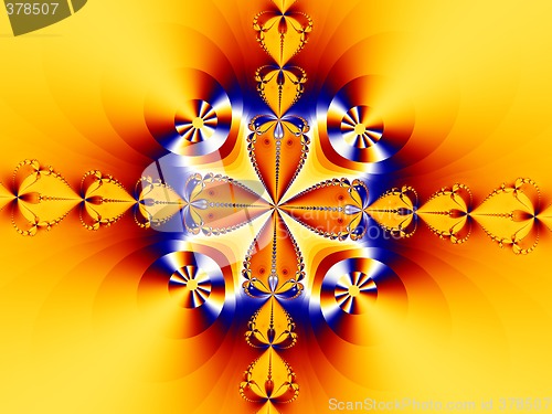 Image of Orange Fractal