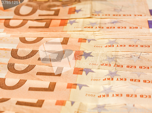 Image of  Euro note vintage
