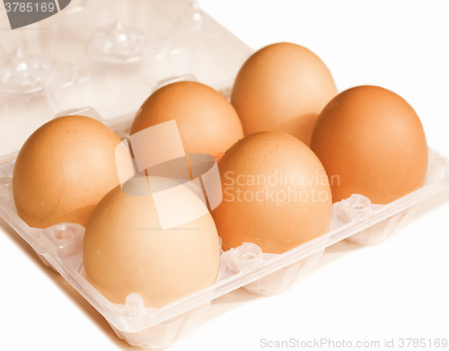 Image of Retro looking Eggs picture