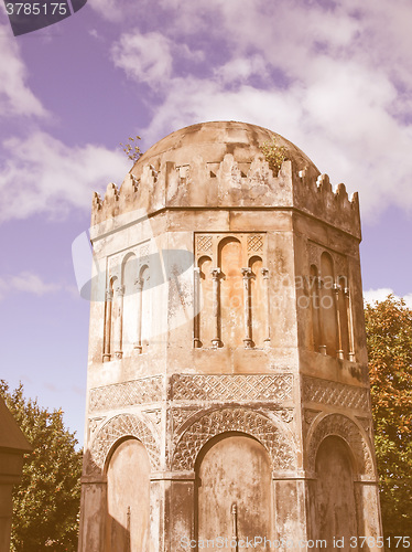 Image of Glasgow cemetery vintage