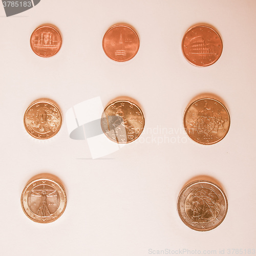 Image of  Euros money vintage