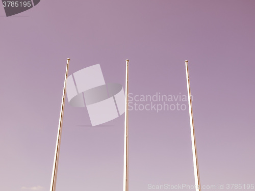 Image of  Flagpole vintage