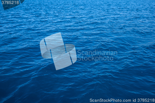 Image of blue sea in sunny day
