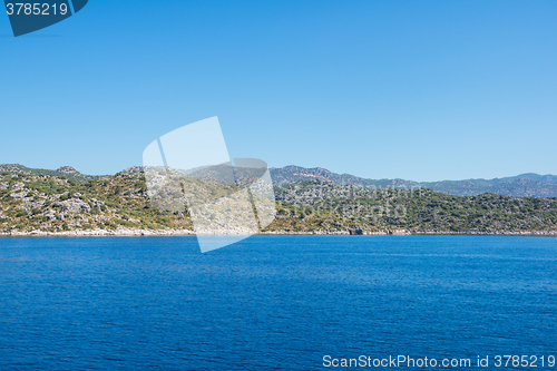 Image of ancient city on the Kekova