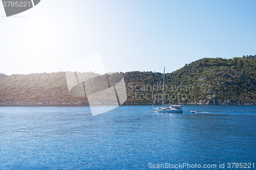 Image of ancient city on the Kekova