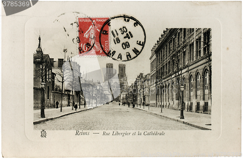 Image of Reims Postcard