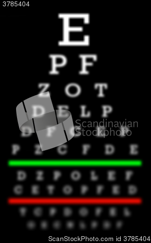 Image of Eyesight concept - Bad eyesight