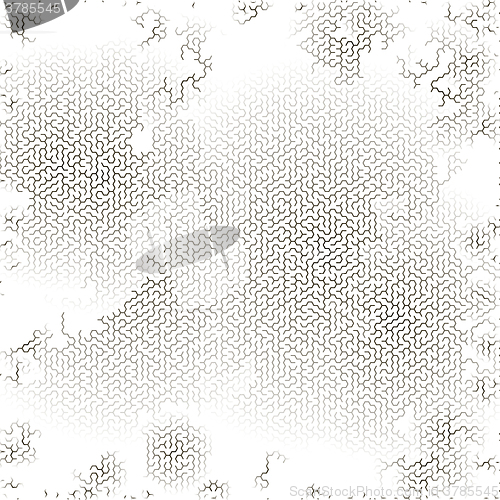 Image of Gray Labyrinth Background. Kids Maze