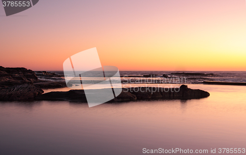 Image of Golden glow at Curl Curl