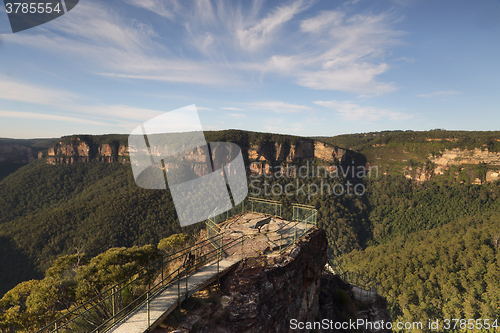 Image of Early morning at Pulpit Rock Blue Mountains Australia