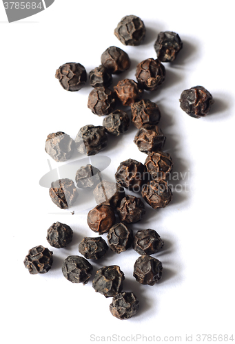 Image of Close-up of black peppercorns